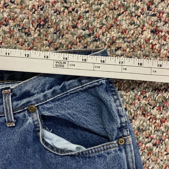 Chic Vintage 90s High Waisted Medium Wash Mom Jeans Size 20 - Picture 12 of 15